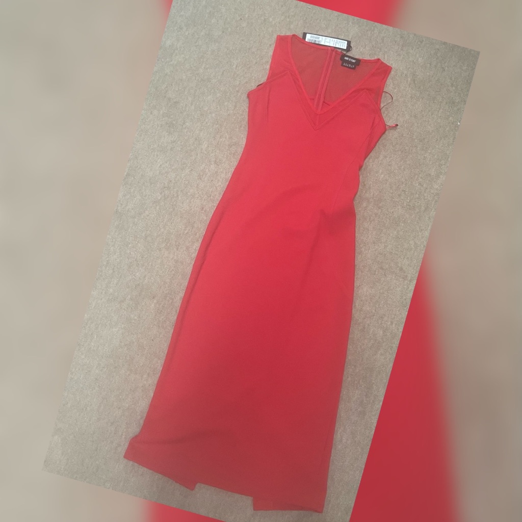 Brand New Red Dress